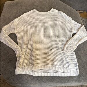nuuds White Knit Sweater